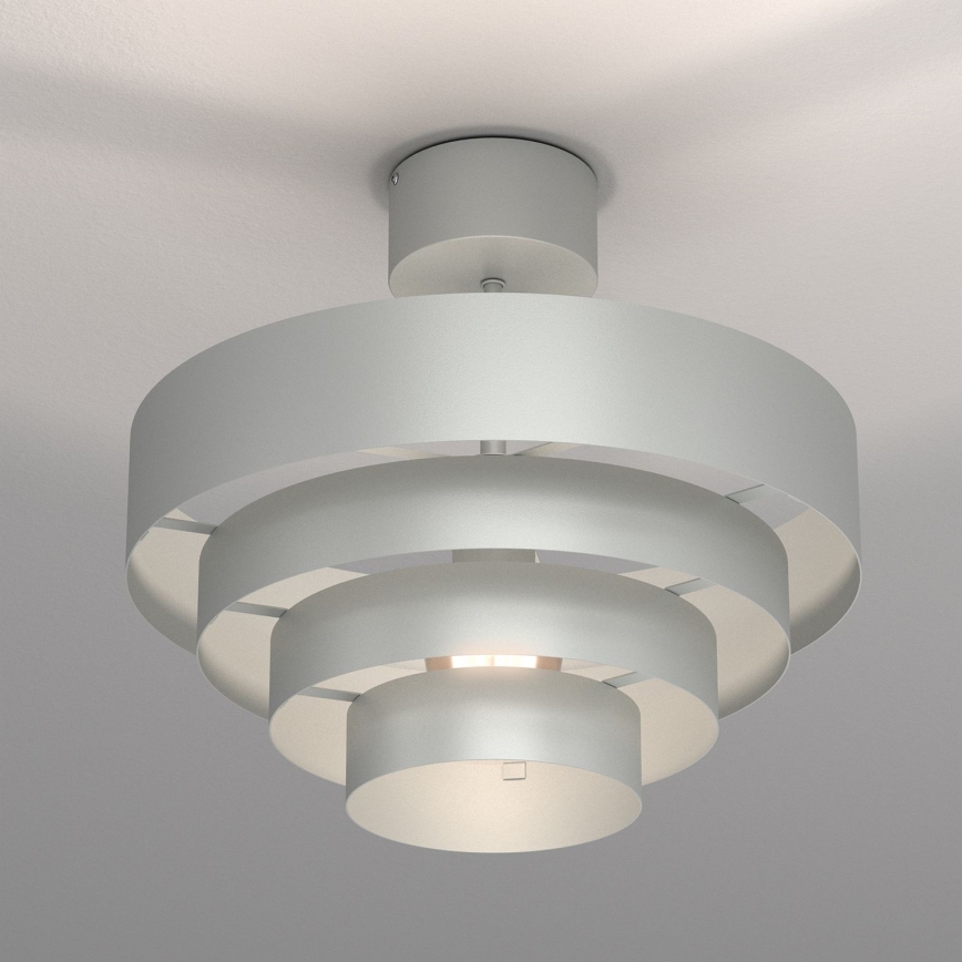 Пристельова люстра RINGS 1xE27/15W/230V глянцевий хром