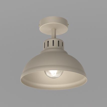 Пристельова люстра SVEN 1xE27/15W/230V бежевий