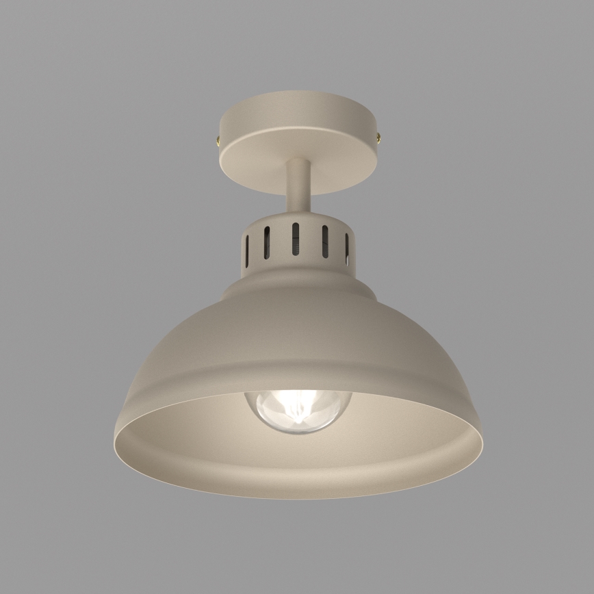 Пристельова люстра SVEN 1xE27/15W/230V бежевий