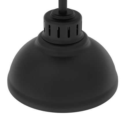 Пристельова люстра SVEN 1xE27/15W/230V чорний