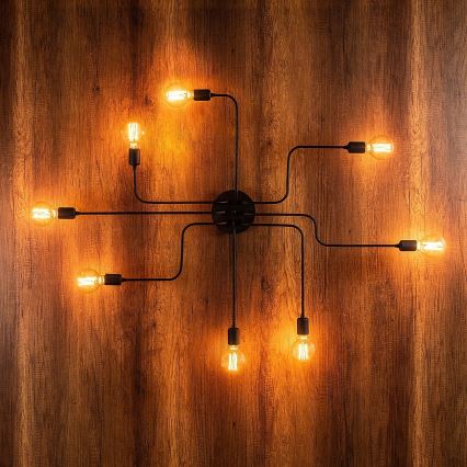 Пристельова люстра TRUVA 8xE27/40W/230V