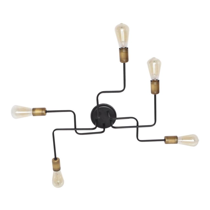 Пристельова люстра TUBE 5xE27/15W/230V