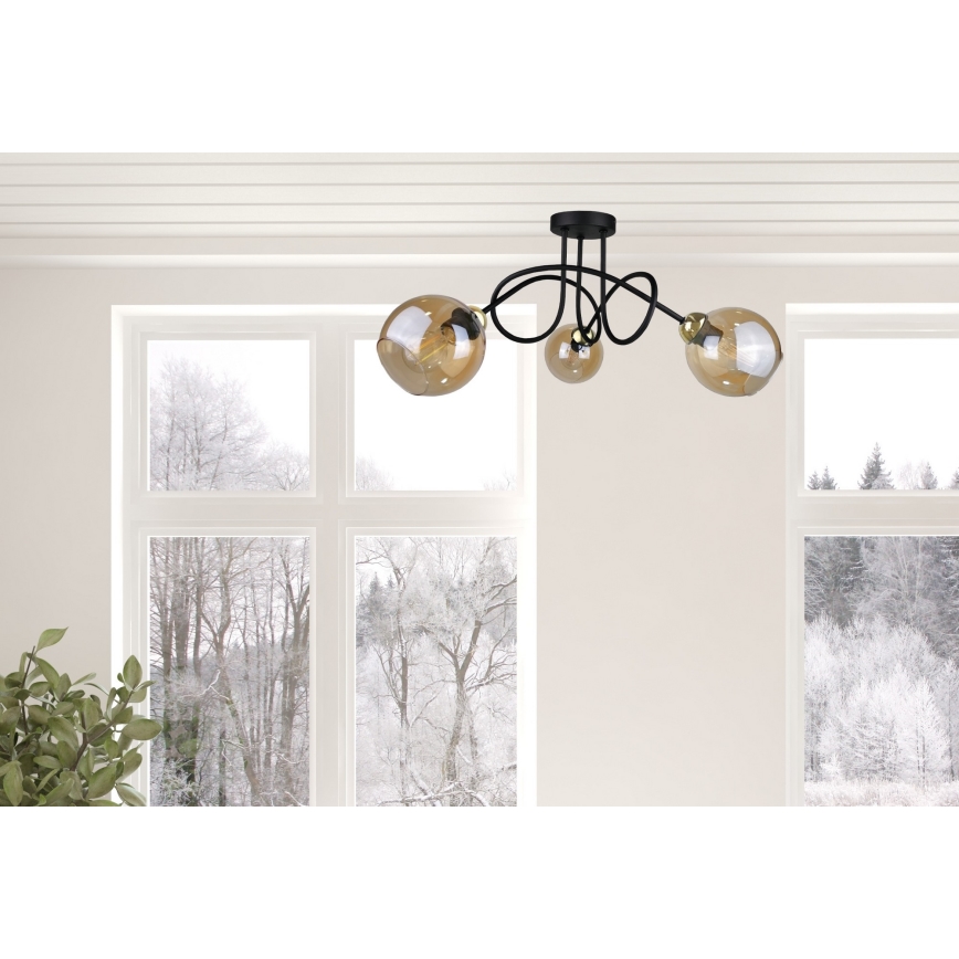 Пристельова люстра VENUS GOLD 3xE27/60W/230V