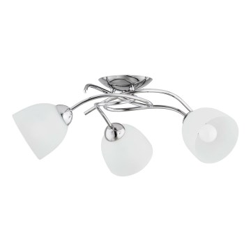 Пристельова люстра VERWIL 3xE27/15W/230V глянцевий хром