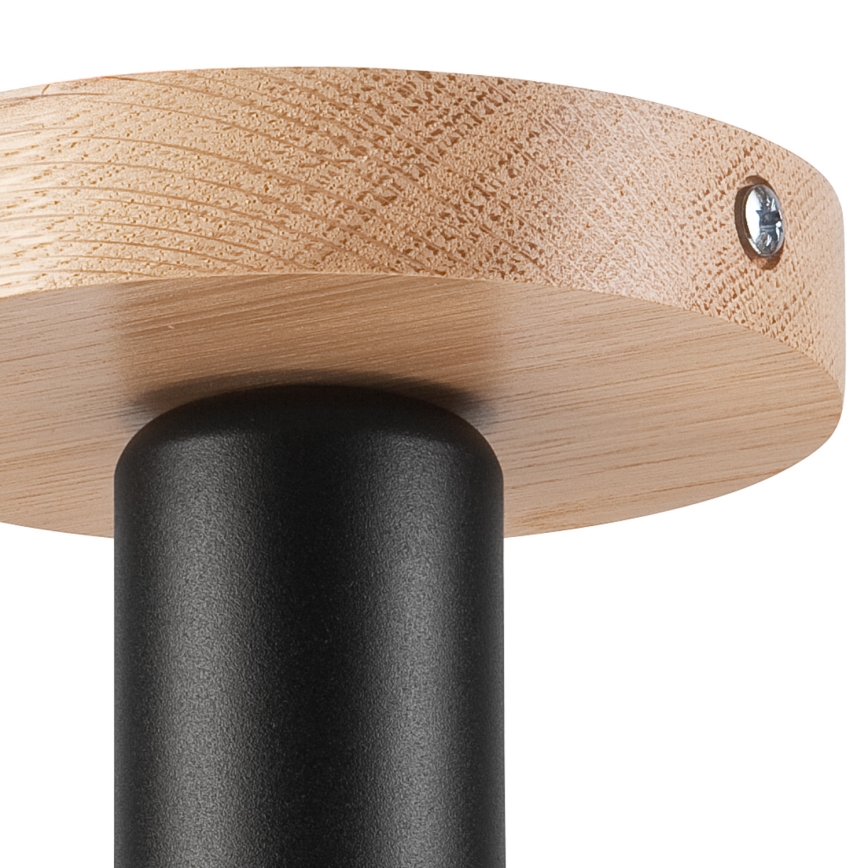Пристельова люстра VITO OAK 1xE27/60W/230V дуб