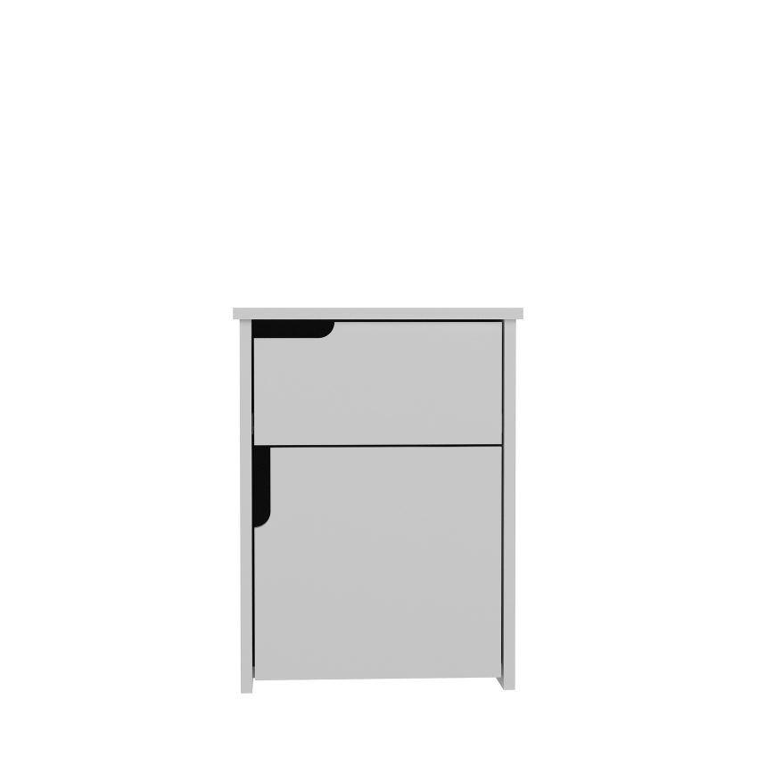 Прикроватная тумба ASRA 60x45 см белая