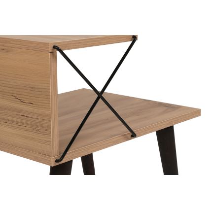 Прикроватная тумба CROSS 55x50 см коричневый