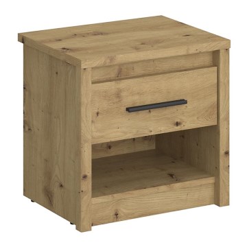 Прикроватная тумба LEORI 46,5x46,5 см коричневый