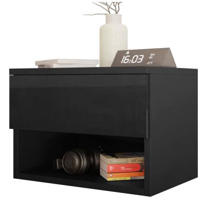Прикроватная тумба NECE 32x45 см черный