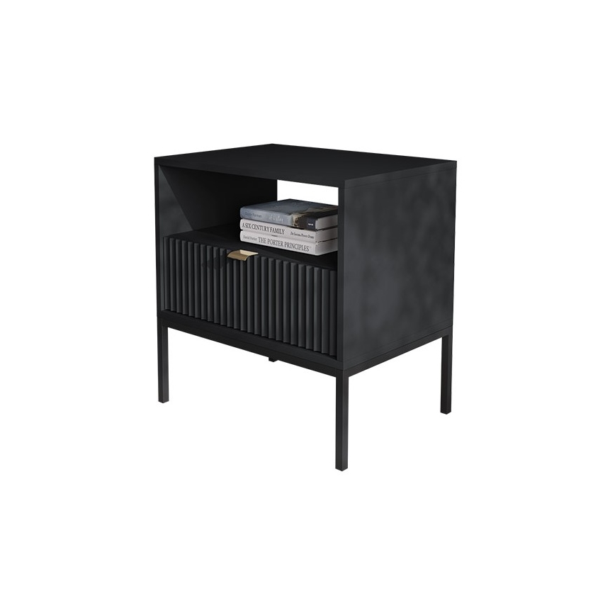 Прикроватная тумба NOVA 56x54 см черный