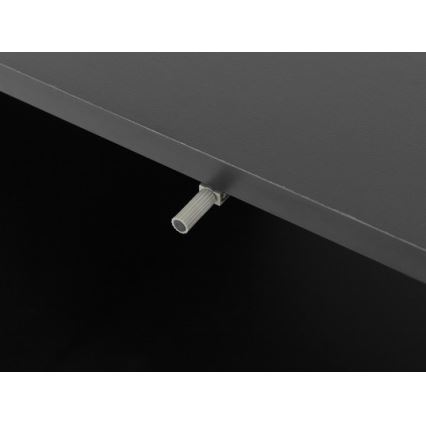 Прикроватная тумба OVESSI 52x47 см черный/дуб ремесленный