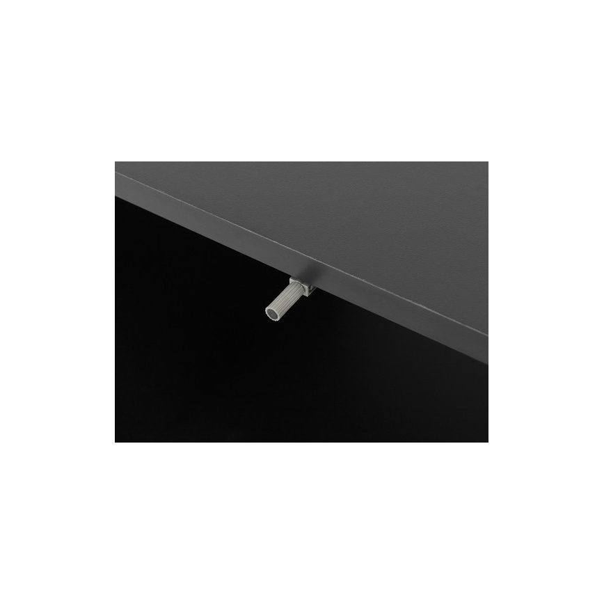 Прикроватная тумба OVESSI 52x47 см черный/дуб ремесленный