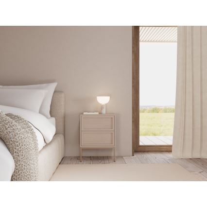 Прикроватная тумбочка ALIN, 46x40 см, тауп
