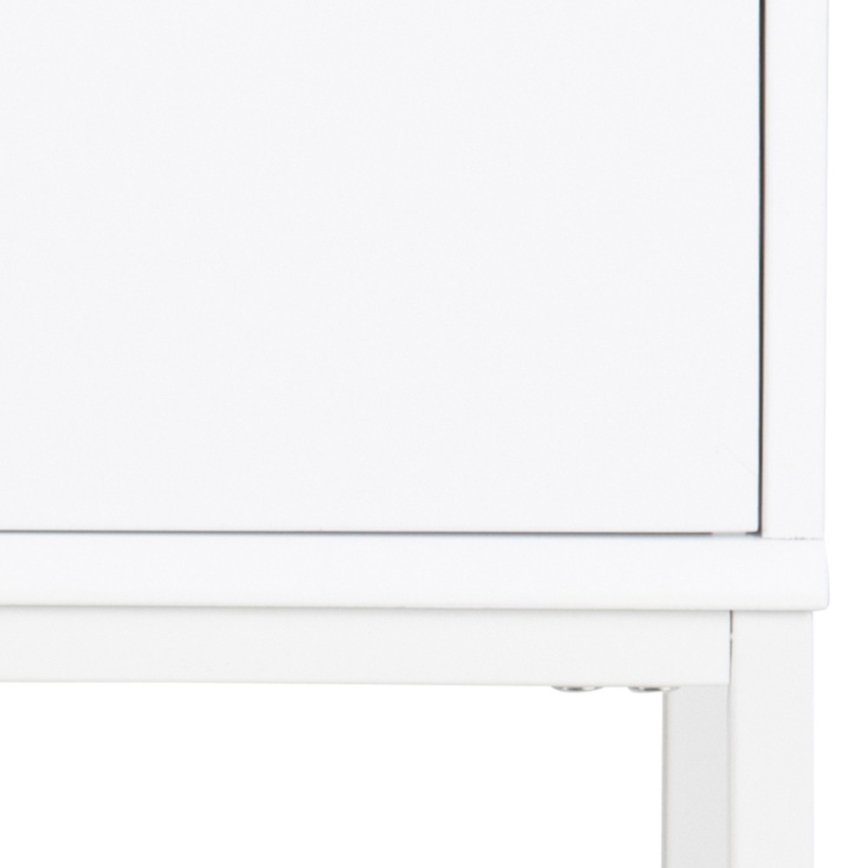 Прикроватная тумбочка CARLY белая