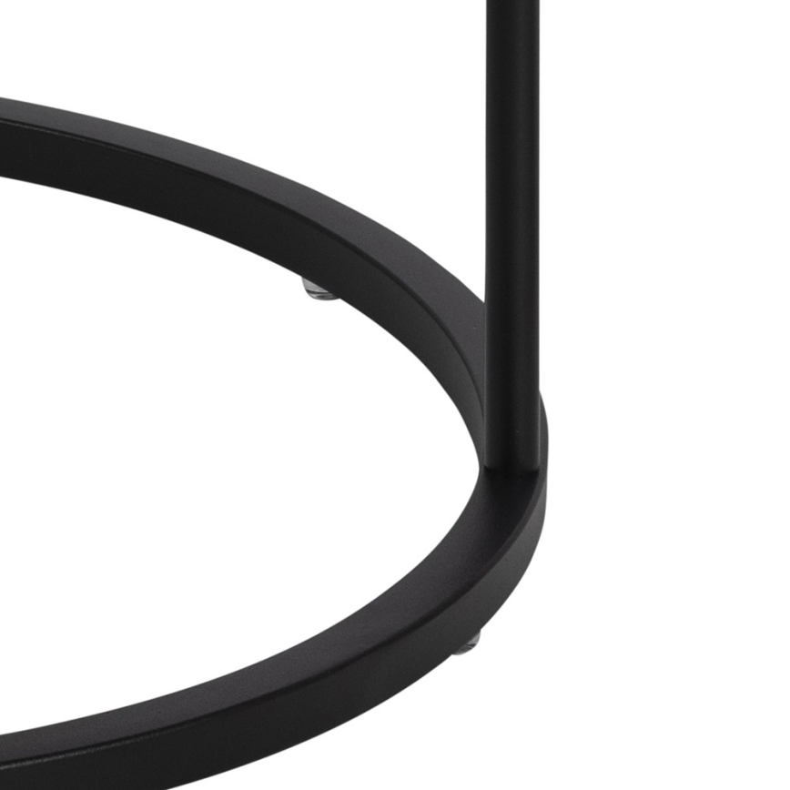 Прикроватная тумбочка COLUM чёрная