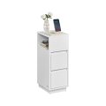 Прикроватная тумбочка KELO 25x30 см белая