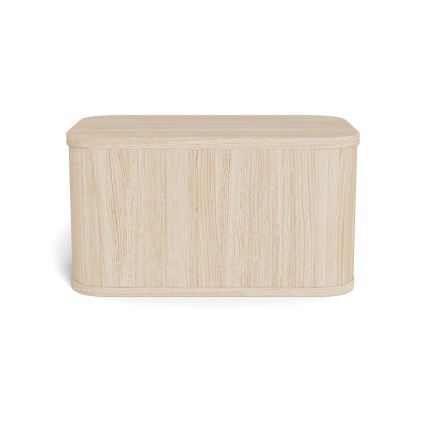 Прикроватная тумбочка MADERA 46x30 см, белый дуб