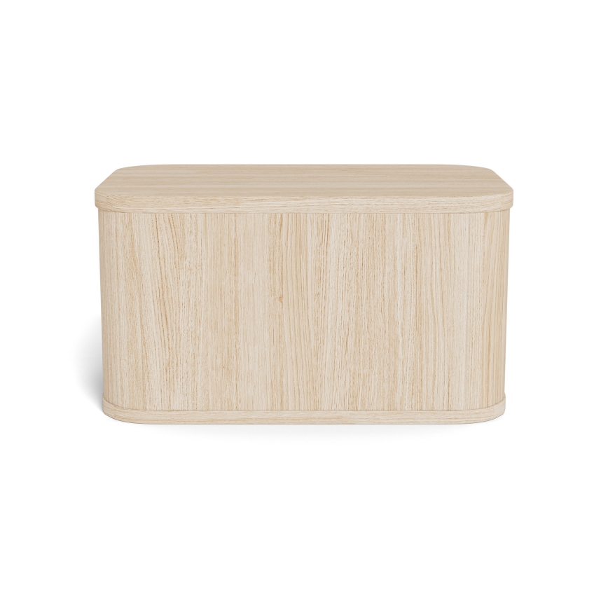 Прикроватная тумбочка MADERA 46x30 см, белый дуб