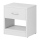Прикроватная тумбочка NED, белая