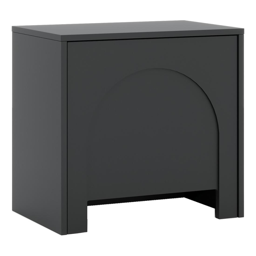 Прикроватная тумбочка NIO антрацит