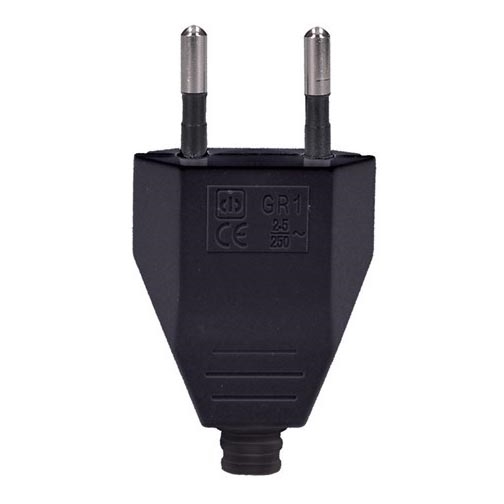 Пряма плоска вилка 230V/2,5A