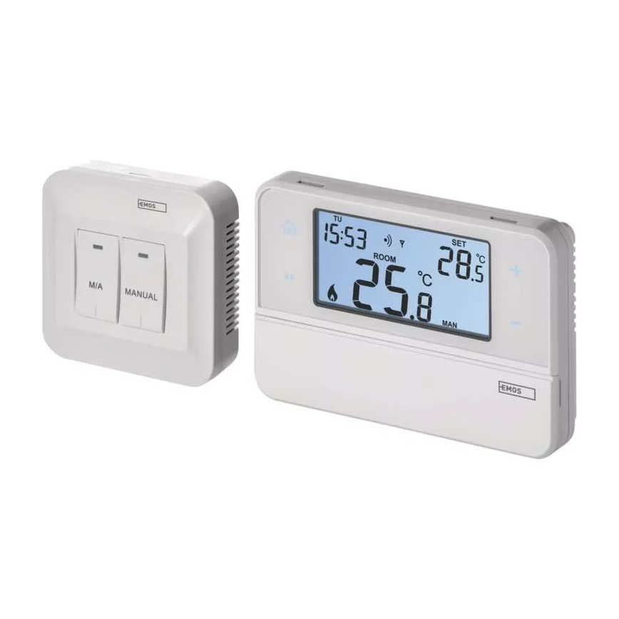 Программируемый термостат 230V + 2xAA