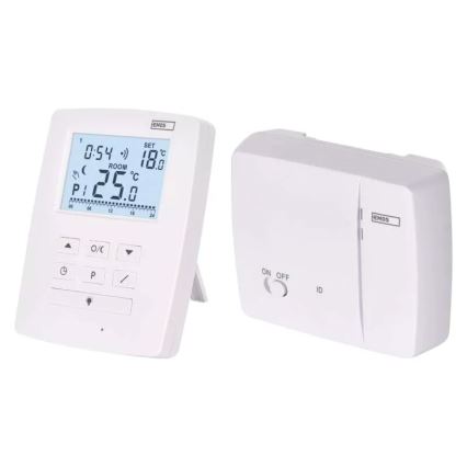 Програмований термостат 230V+2xAA