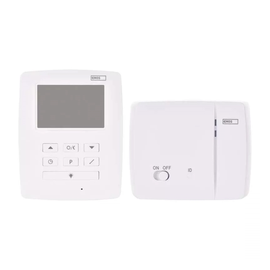 Програмований термостат 230V+2xAA
