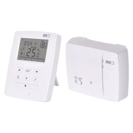Програмований термостат 230V+2xAA