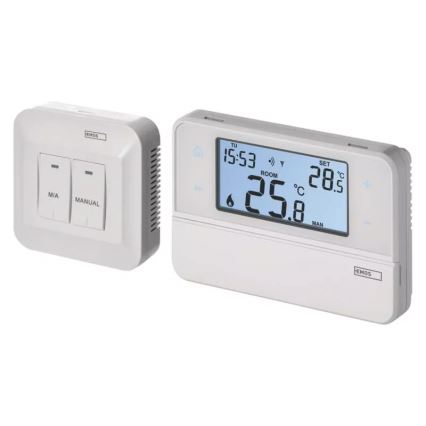 Програмований термостат 230V + 2xAA