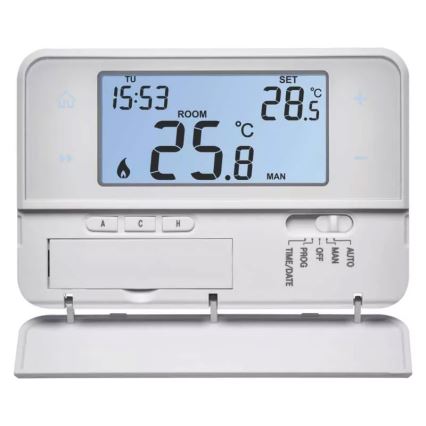 Програмований термостат 230V + 2xAA