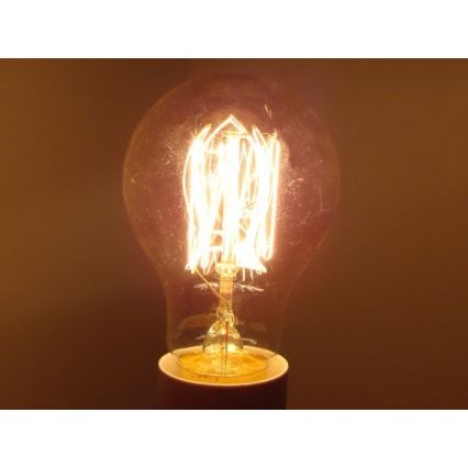 Промислова декоративна лампочка з регулюванням яскравості SCROBB A19 E27/60W/230V 2200K