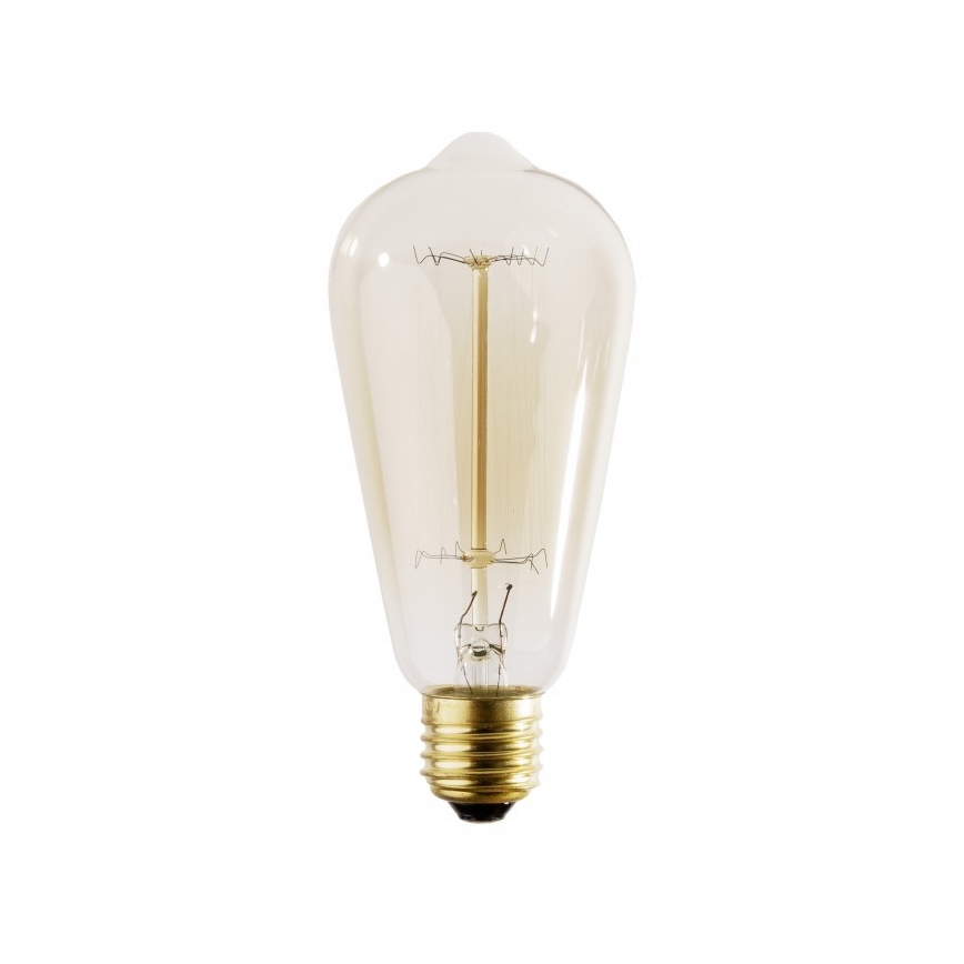 Промислова декоративна лампочка з регулюванням яскравості SELEBY ST64 E27/40W/230V 2200K