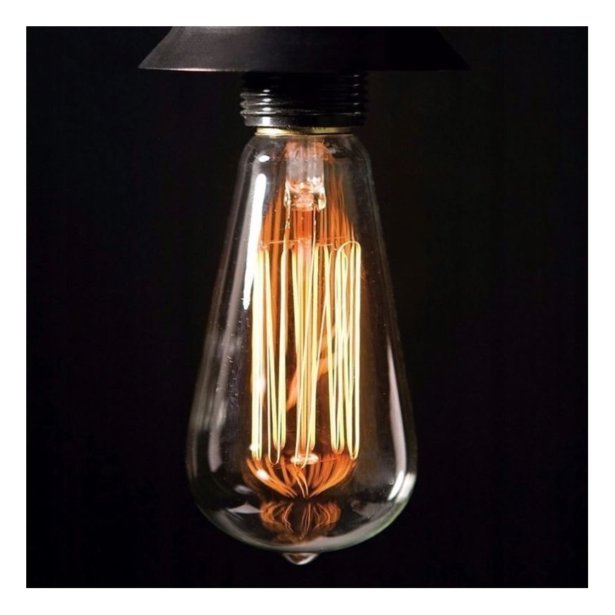 Промислова декоративна лампочка з регулюванням яскравості SELEBY ST64 E27/60W/230V 2200K