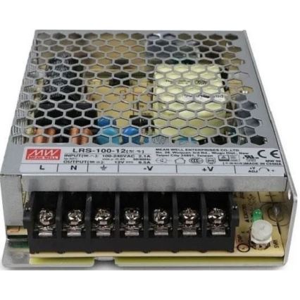 Промислове джерело 100W/12V/230V