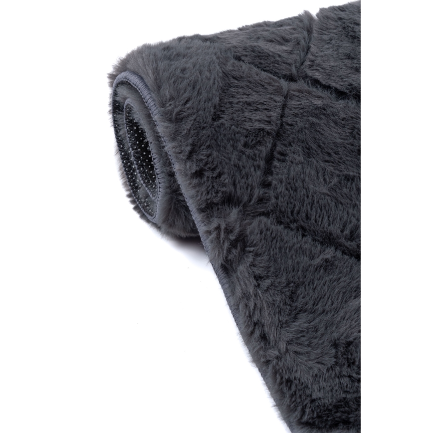 Противоскользящий ковёр MODENA NEW 120x160 см, антрацит