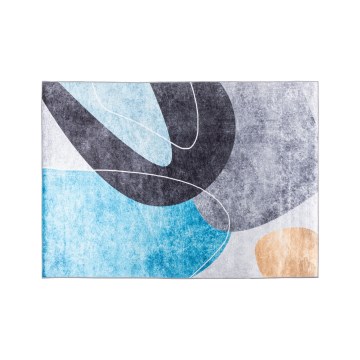 Противоскользящий ковёр PRINT SHINE 120x170 см пёстрый
