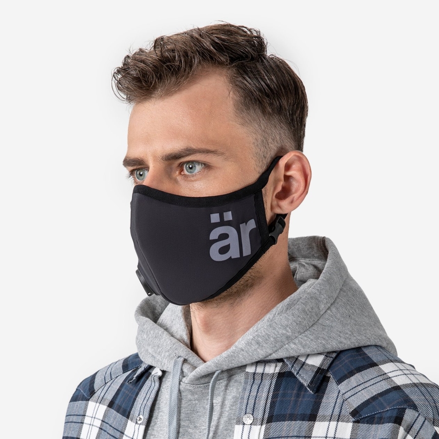 Противовирусный респиратор ÄR – Big Logo S – ViralOff 99% – эффективнее, чем FFP2