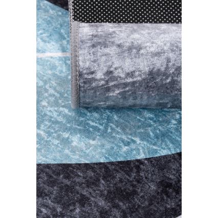 Протиковзкий килим PRINT SHINE 120x170 см різнокольоровий
