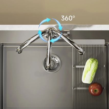 Проточний водонагрівач з LED дисплеєм 3000W/230V IPX4 нержавіюча сталь