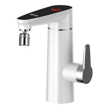 Проточный водонагреватель со светодиодным дисплеем 3000W/230V IPX4 белый