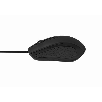 Проводная мышь 1200 DPI USB-C черный