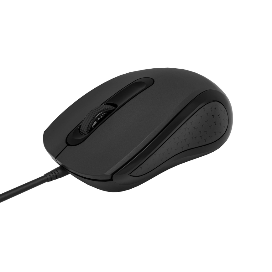 Проводная мышь 1200 DPI USB-C черный
