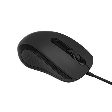 Проводная мышь 1200 DPI USB-C черный