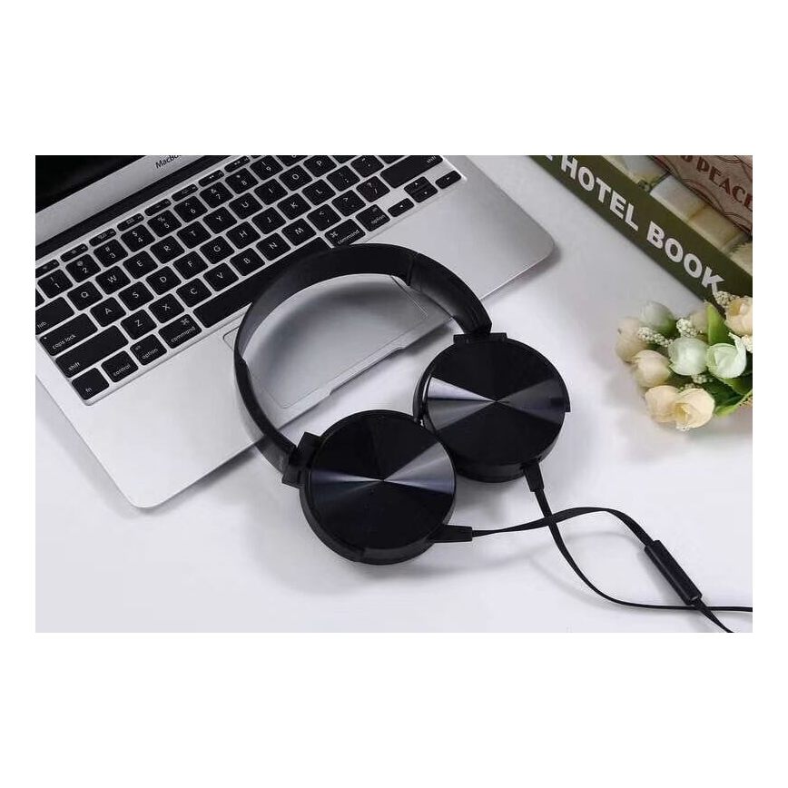 Проводные наушники с микрофоном mini-jack C