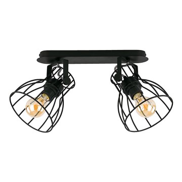 Прожектор ALANO BLACK 2xE27/60W/230V