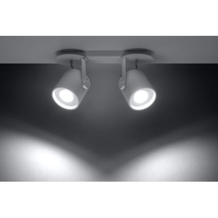 Прожектор LAROSA 2 2xGU10/40W/230V белый