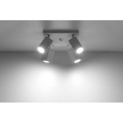 Прожектор MERIDA 4 4xGU10/40W/230V білий