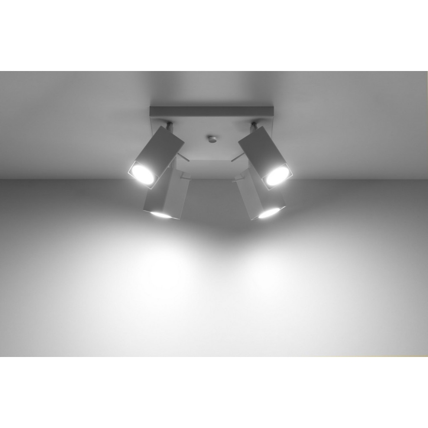 Прожектор MERIDA 4 4xGU10/40W/230V білий