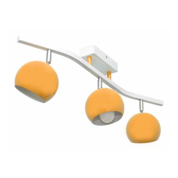 Прожектор MORRIS 3xE27/15W/230V помаранчевий